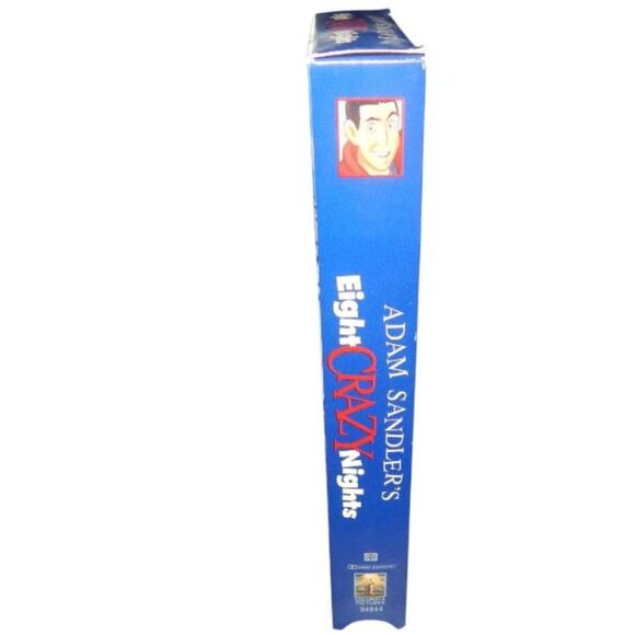 ADAM SANDLER'S EIGHT CRAZY NIGHTS vintage VHS in original paper case - Picture 6 of 6